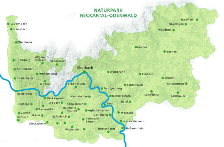 Naturpark NeckartalOdenwald Trekking Odenwald